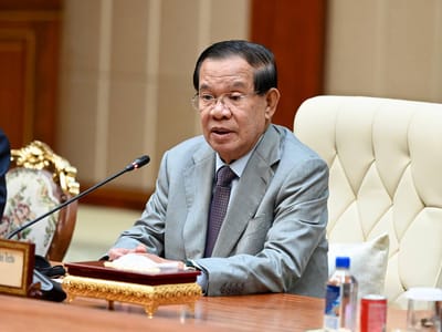 洪森：提醒分析人士勿破坏国家机构团结 避免分析军事机密