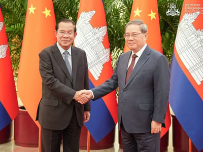 中方承诺支持向柬供应燃油与化肥