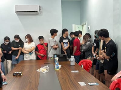 波贝市又一大型电诈窝点被端，约200名外国人被捕！