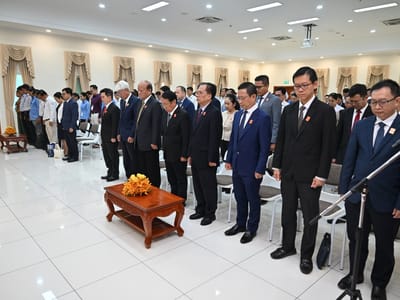 柬埔寨干密医院开展培训分享经验