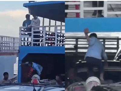 金边-阿雷沙渡轮冲突事件：2名涉事者被警方拘留