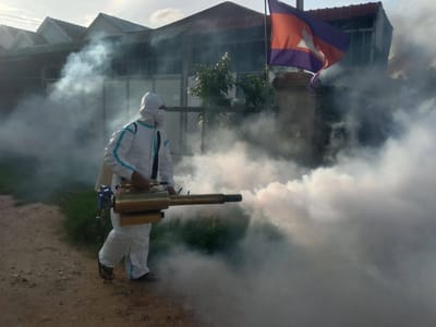 金边开展灭蚊行动 严防雨季登革热蔓延