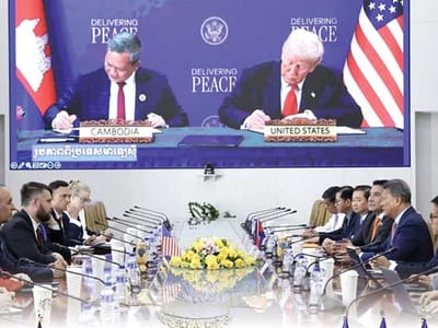 美国和柬埔寨达成重要的航空协议！