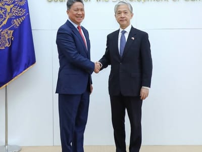 柬中公私领域对话 共同深化投资与经贸合作