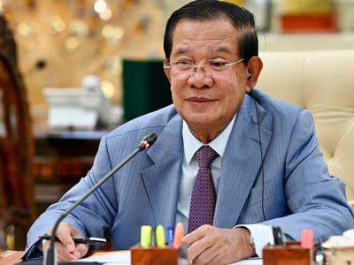 洪森亲王与阿塞拜疆国民议会议长举行视频会谈