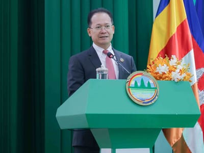 柬埔寨环境部部长：克诺恩普萨景区突发山洪 未造成人员被困或伤亡
