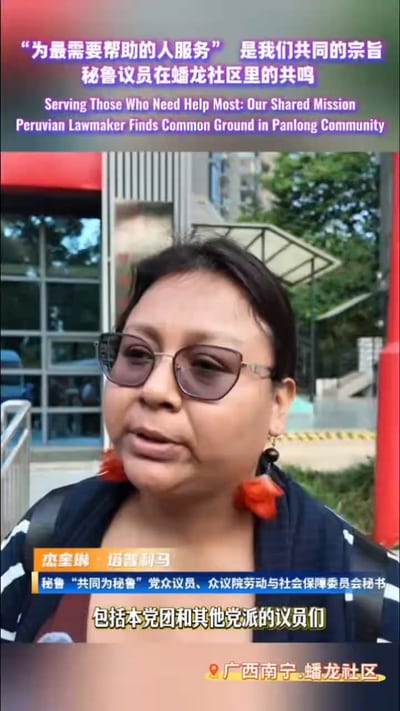 “为最需要帮助的人服务”是我们共同的宗旨 秘鲁议员在蟠龙社区里的共鸣