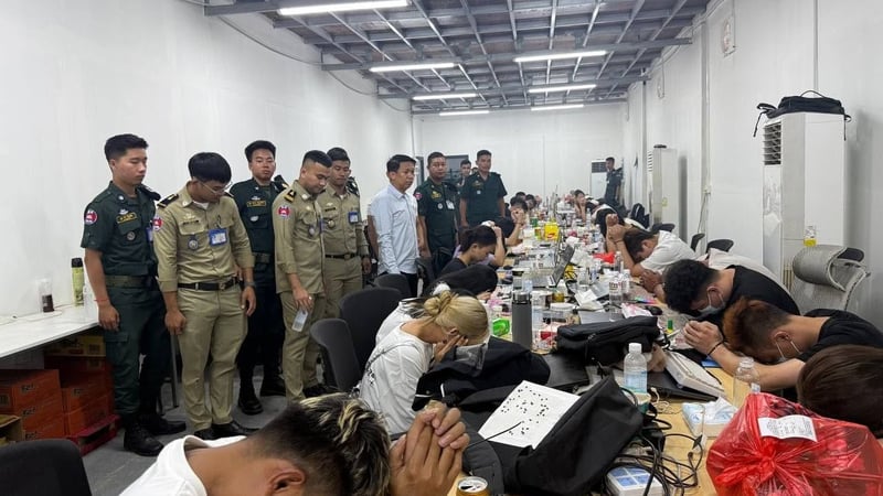 短短10个月！西港查获103个网络诈骗窝点，近5000人被捕