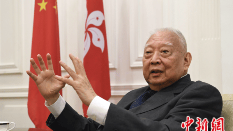 香港首任特首董建华逝世，享年89岁