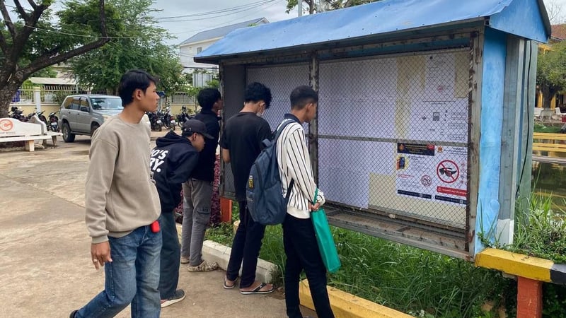 柬埔寨全国各考点公布考生名单及考试须知