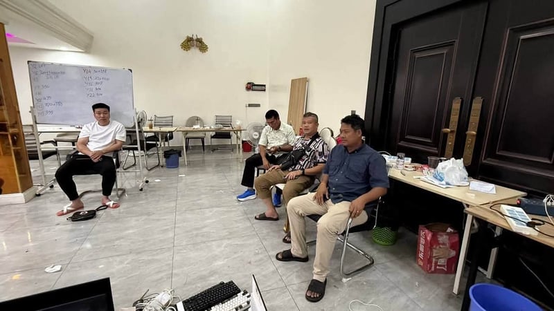 巴域警方打击一隐蔽网络诈骗窝点 逮捕33名中越籍嫌疑人