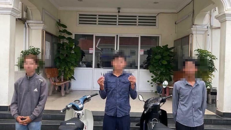 3名涉嫌盗窃摩托车及收赃嫌疑人被刑事警察局逮捕