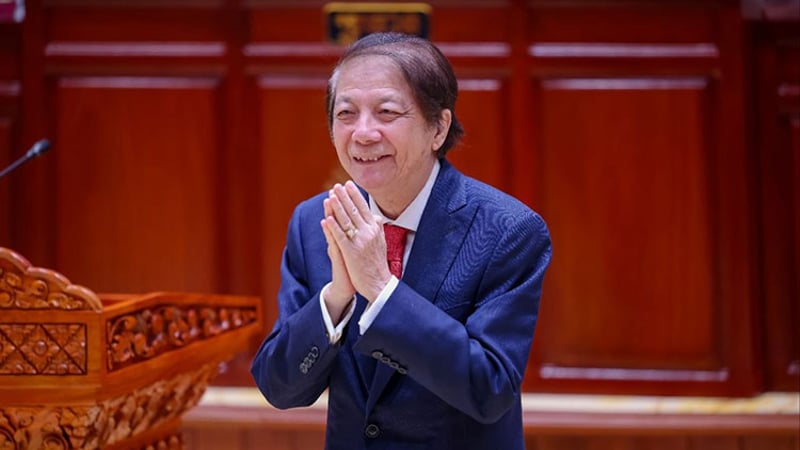 柬埔寨国会投票选举速鹏为茶胶省选区国会议员
