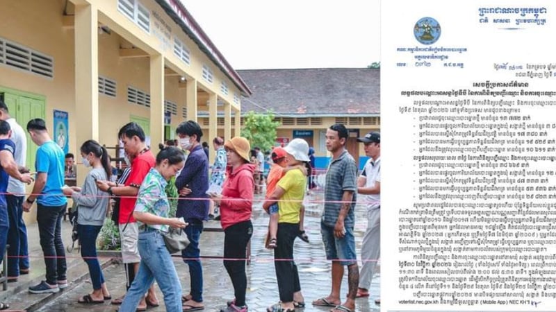 柬埔寨选举委员会：选民登记工作第三日近4万人办理手续