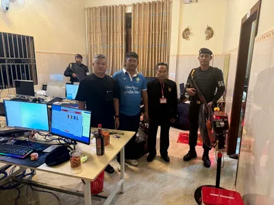 巴域一客栈涉嫌电诈毒品犯罪遭突袭：16名外籍嫌疑人落网