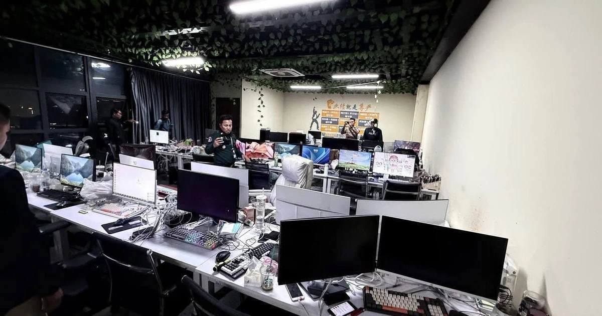 金边40人涉网络诈骗被捕