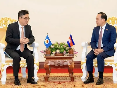 柬埔寨旅游部长会见东盟-中国中心秘书长！ 