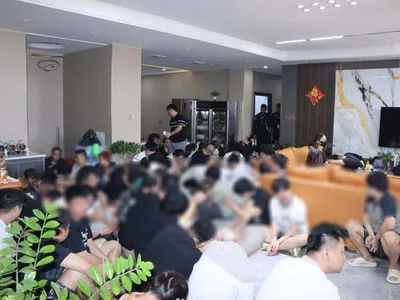 特本克蒙省大清剿电诈窝点，192名中国人被捕