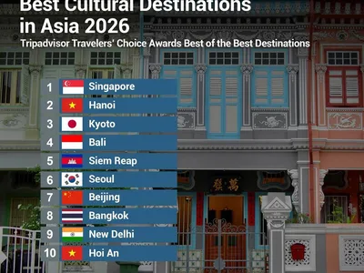 暹粒获评2026年亚洲第五大最佳文化旅游目的地